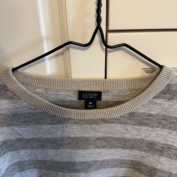 JCREW - Stripped Grey Sweater - Picture 8 of 11